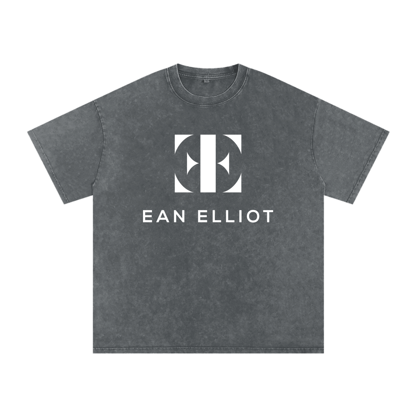 Ean Elliot Snow Washed Oversized Cotton T-Shirt