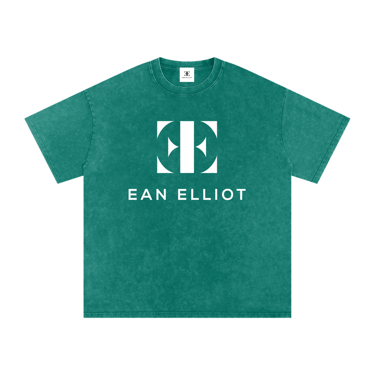 Ean Elliot Snow Washed Oversized Cotton T-Shirt