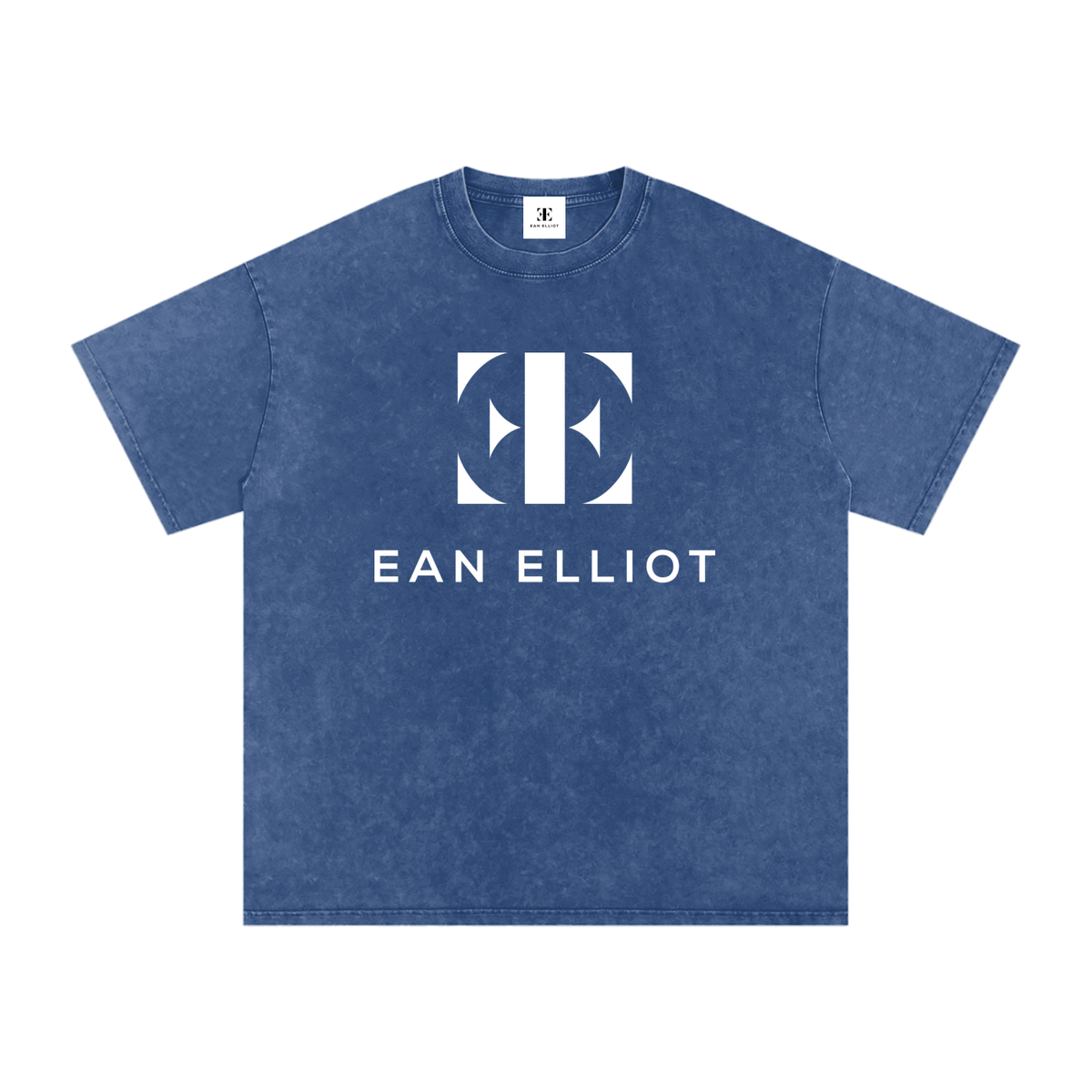 Ean Elliot Snow Washed Oversized Cotton T-Shirt