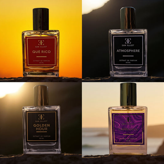 Ean Elliot Discovery Set - All 4 Fragrances in 3 ML Bottles (Approx. 30 Sprays Per Bottle)