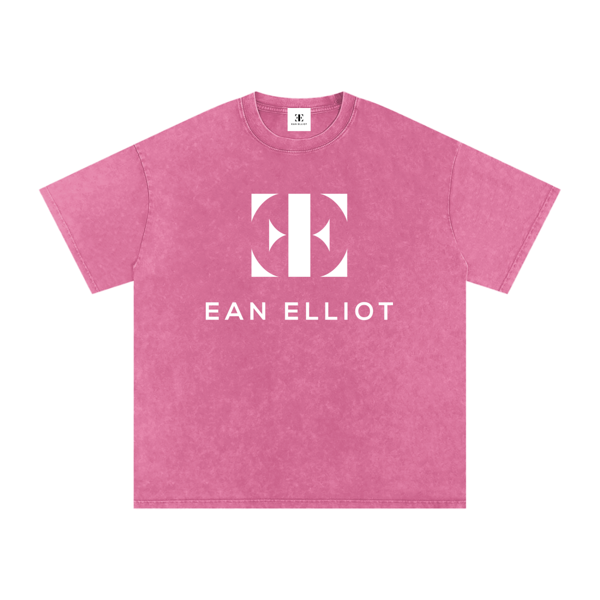 Ean Elliot Snow Washed Oversized Cotton T-Shirt