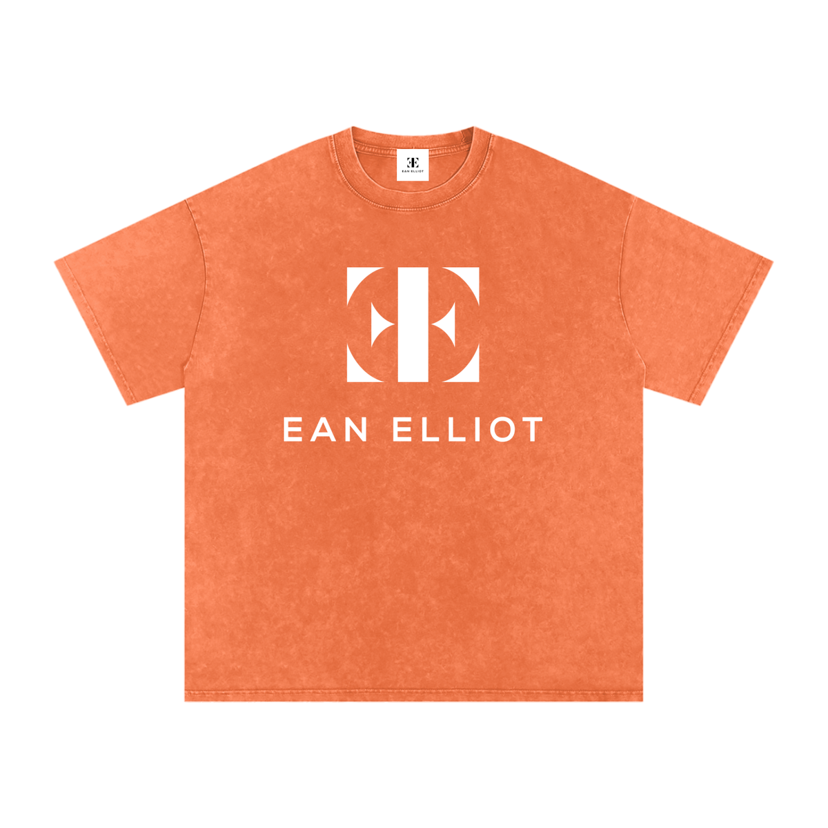 Ean Elliot Snow Washed Oversized Cotton T-Shirt