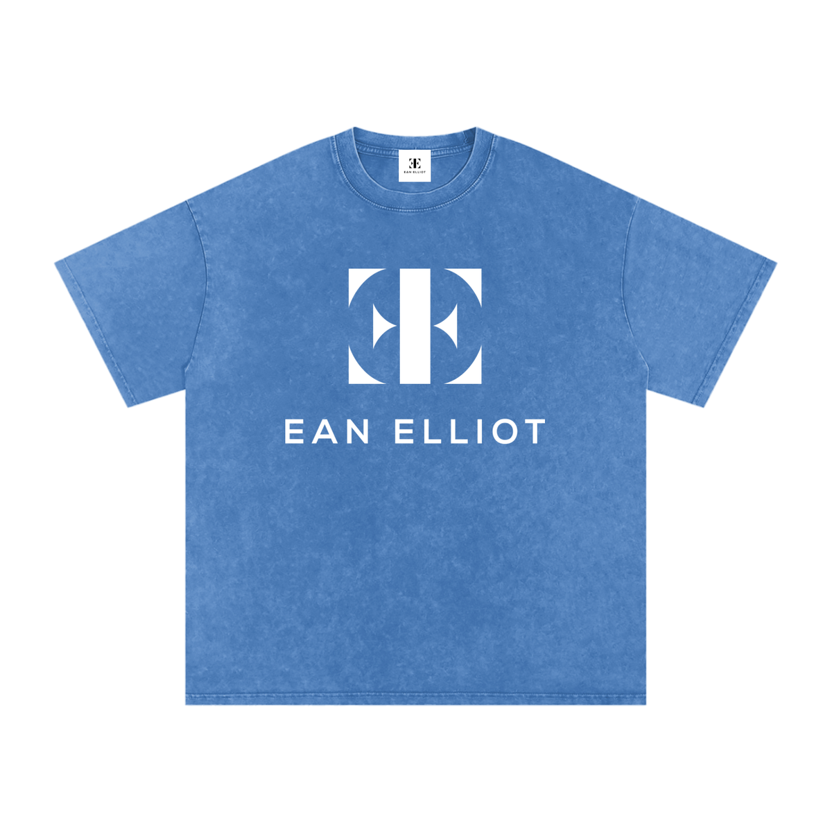 Ean Elliot Snow Washed Oversized Cotton T-Shirt