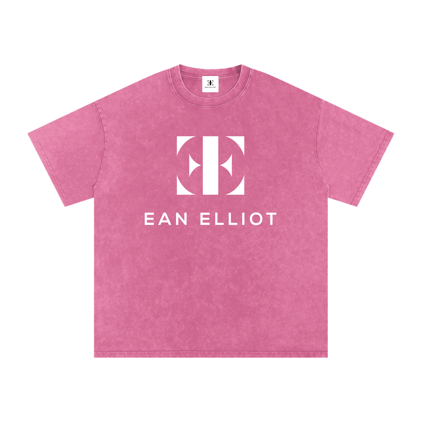 Ean Elliot Snow Washed Oversized Cotton T-Shirt